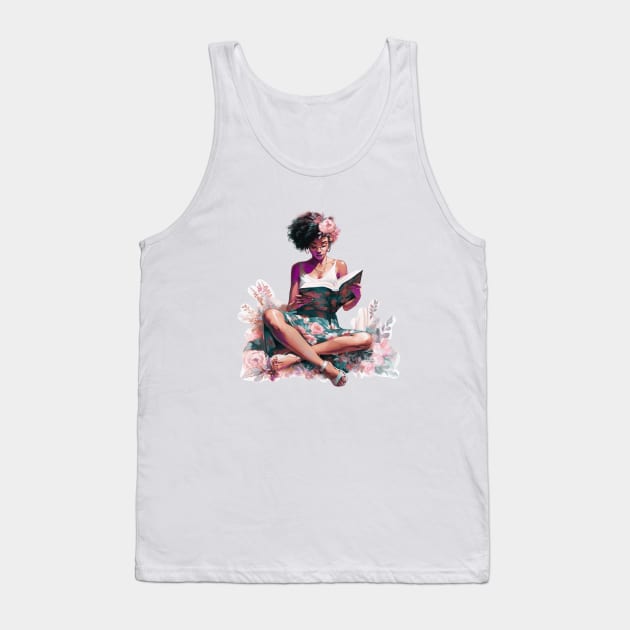 I Look Better Bent Over a Book | Bookworm | Hot Girls Read Books Tank Top by ZiaZiaShop